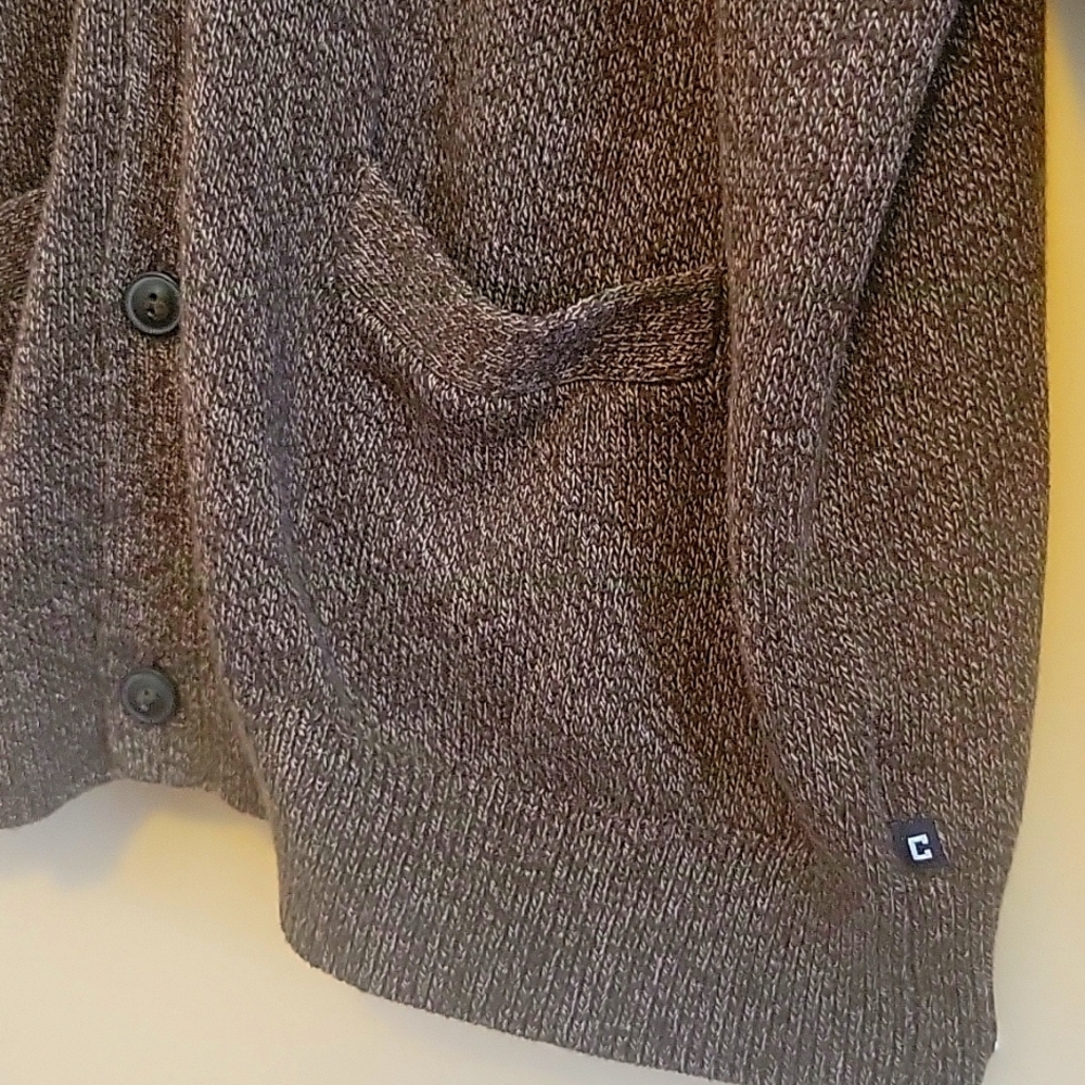 Chaps Brown Men's Sweater - Picture 6 of 7